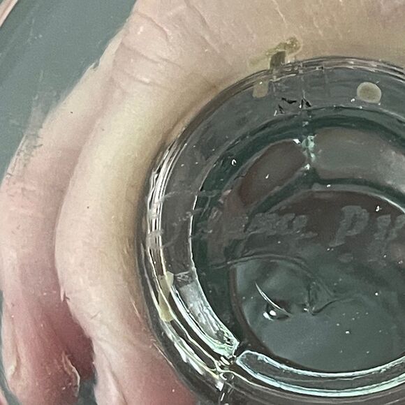 Elegant Clear Crystal Goblets Set PV  France Vintage - Picture 2 of 8